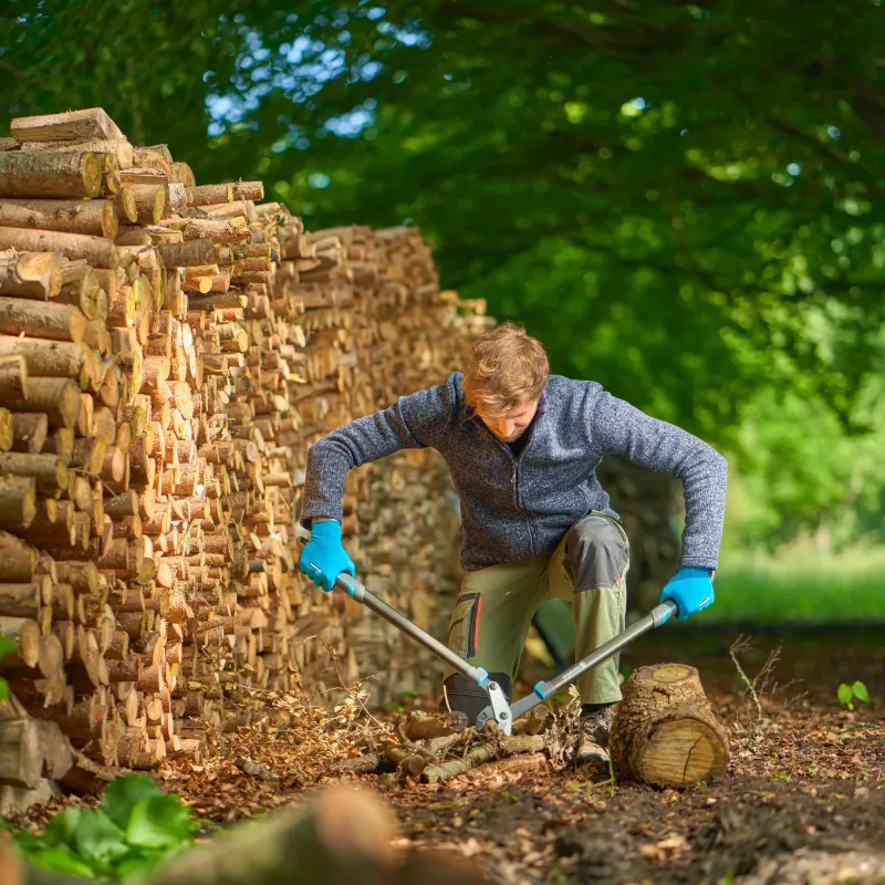Nożyce do gałęzi Gardena EnergyCut Bypass czarny zielony stal 5 cm