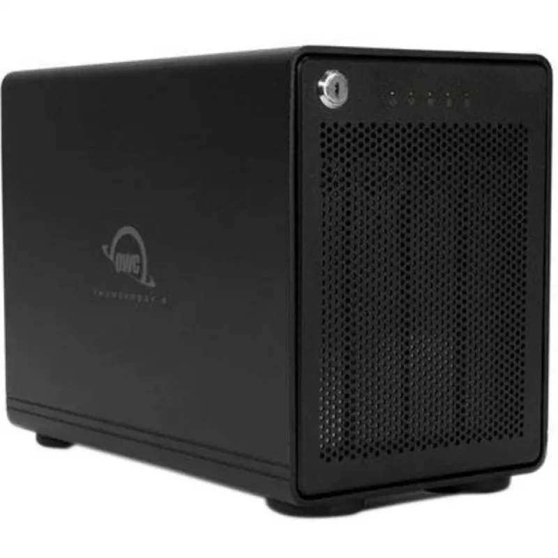 ThunderBay 4 (schwarz, 4-Bay Thunderbolt 3 External Drive Enclosure)