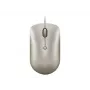 Przewodowa mysz biurowa Lenovo 540 Ambi Unibody USB Type-C Optyczna 2400 DPI Piaskowa