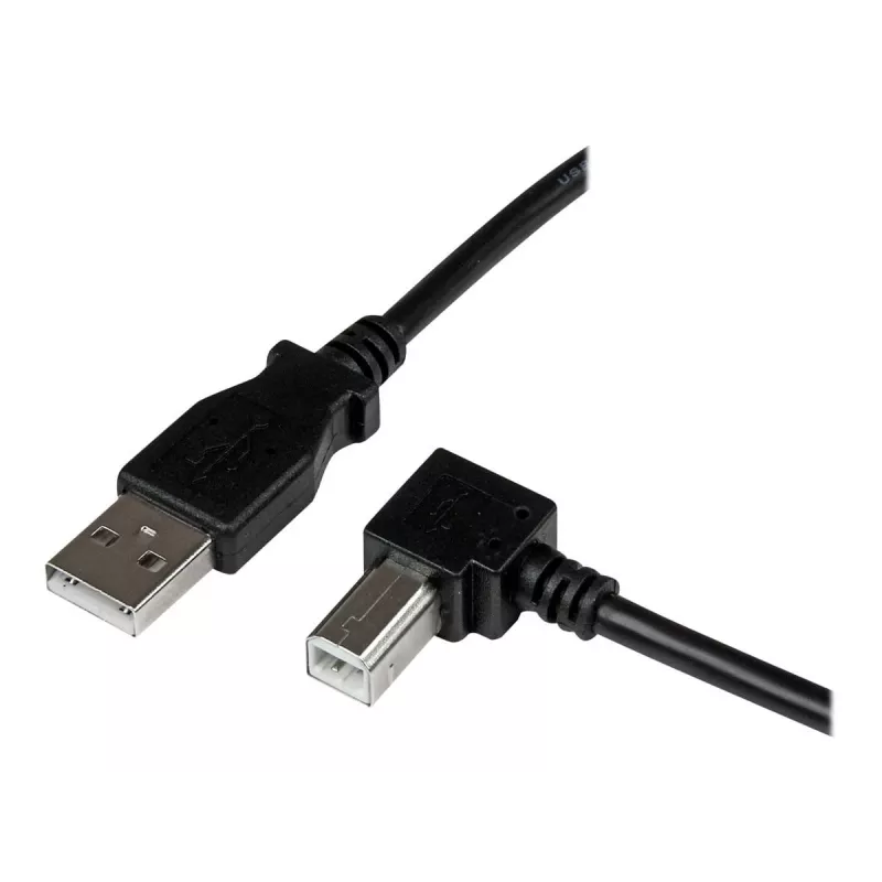 StarTech.com 3m USB 2.0 A na kabel USB B pod kątem prostym - M/M
