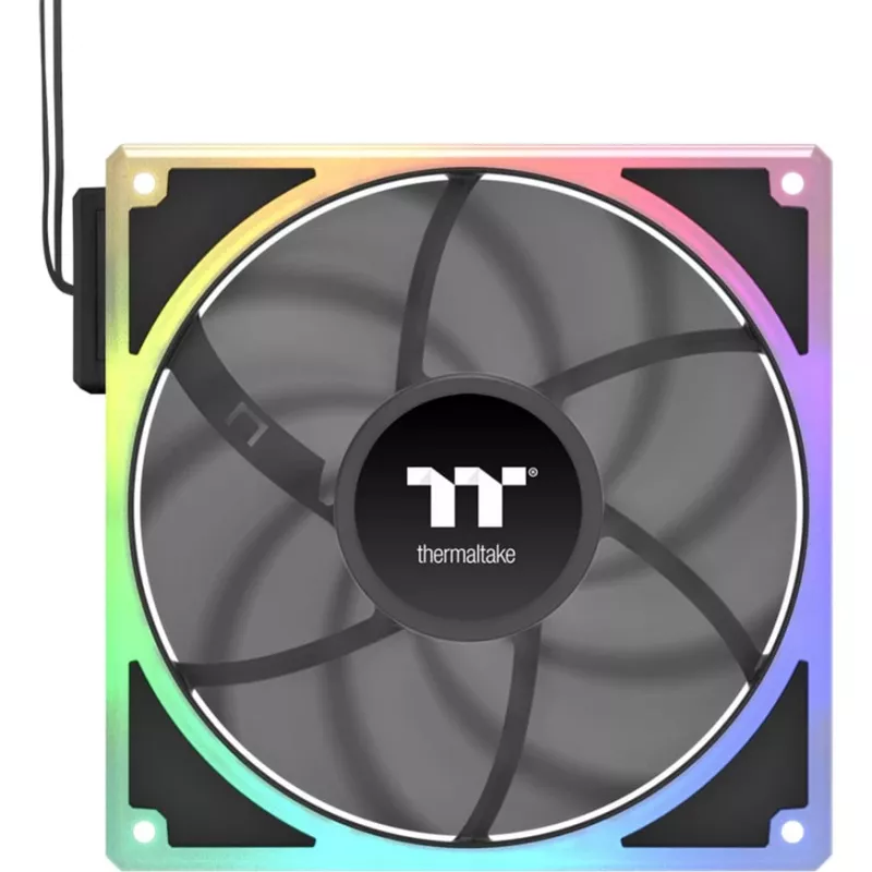 Wentylator obudowy/procesora THERMALTAKE TOUGHFAN EX 140 ARGB Sync 3Pack — 140 mm, wysoki przepływ powietrza, niski poziom hałasu