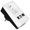 Skrzynka przeciwprzepięciowa Eaton Protection Box 1 FR — 1 gniazdo typu E, 220–250 V, 16 A, 4000 W, czarna, kompaktowa