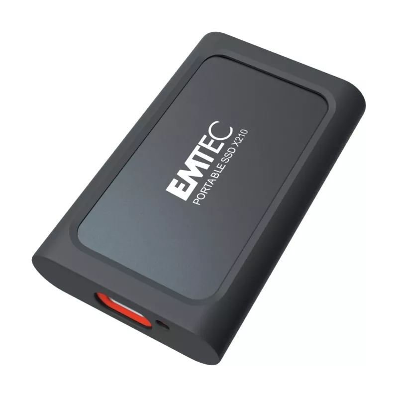 Emtec X210 ELITE 2 TB USB Type-C 3.2 Gen 2 (3.1 Gen 2) Czarny, Czerwony