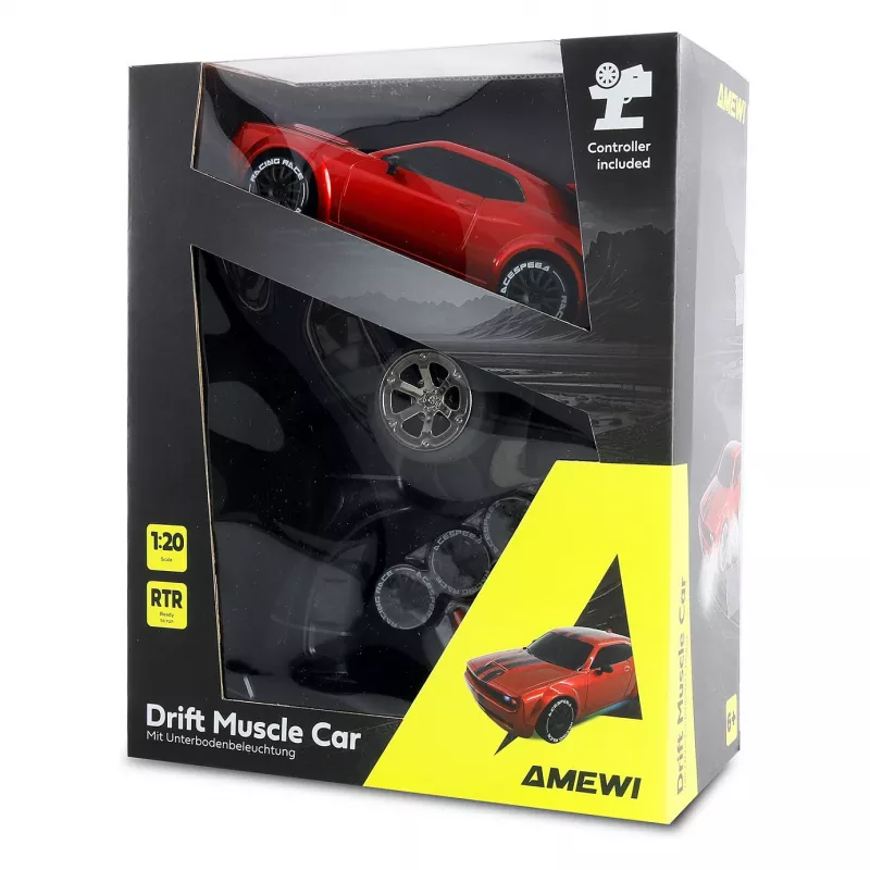 Amewi Drift Muscle Car 4WD 1 20 RTR Czerwony (21114)