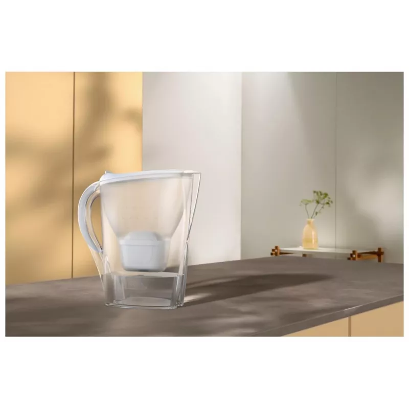 Brita Marella XL dzbanek + 4 wkłady Maxtra (biały)