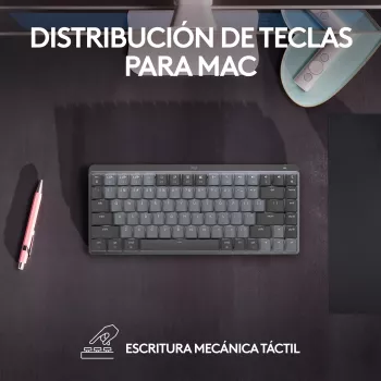 Logitech MX Mechanical Mini Bezprzewodowa Klawiatura Mechaniczna Tenkeyless Bluetooth