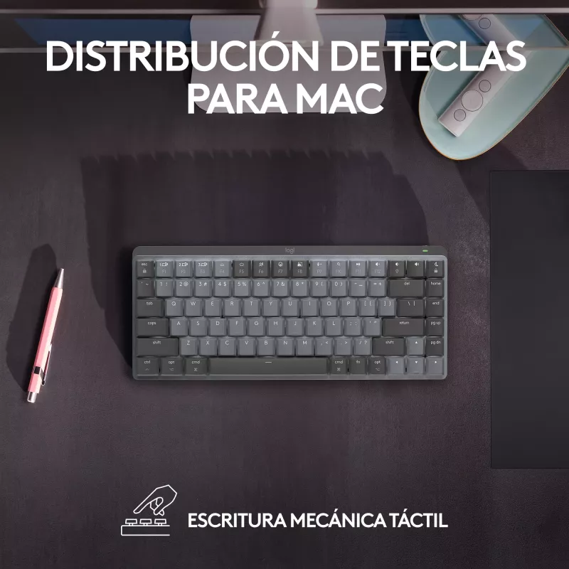 Logitech MX Mechanical Mini Bezprzewodowa Klawiatura Mechaniczna Tenkeyless Bluetooth