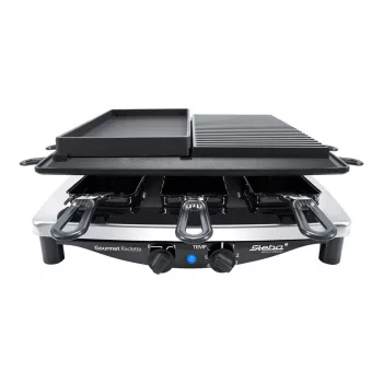 Grill stołowy Steba RC 4 Plus Deluxe Chrome Czarny 622300