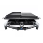 Grill stołowy Steba RC 4 Plus Deluxe Chrome Czarny 622300