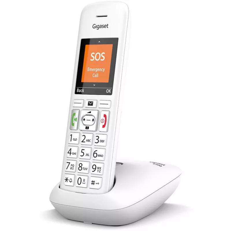 Analogowy/bezprzewodowy telefon DECT Gigaset E390