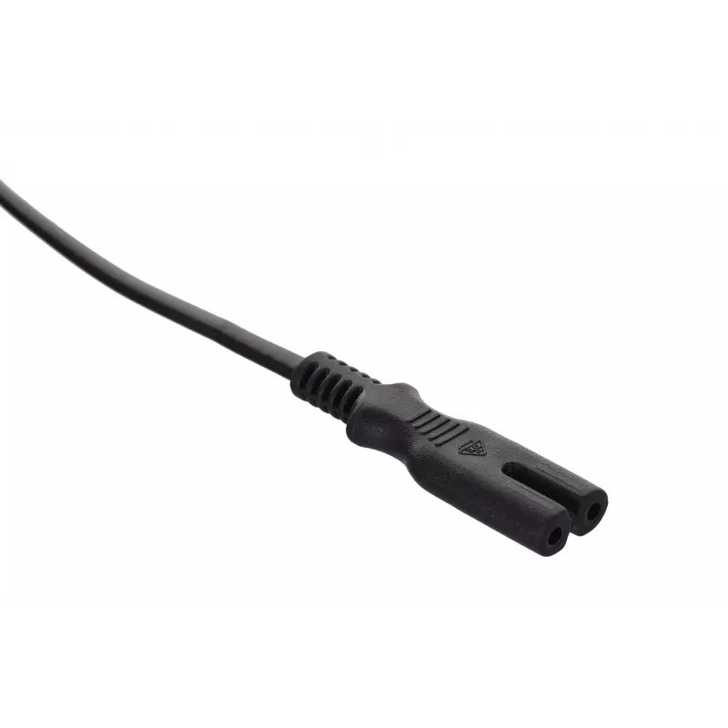Przewód zasilający Savio CL-100 Czarny 1,8 m IEC Typ E (3,4 mm, 3,1 mm) IEC C7