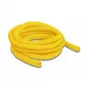 DeLOCK oplot tkany samozaciskowy, odporny na wysoką temperaturę, 5 m x 10 mm, żółty