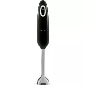 Blender ręczny Smeg HBF03BLEU — 700 W blender ręczny, dzbanek 1.4 l, ostrze ze stali nierdzewnej, czarny