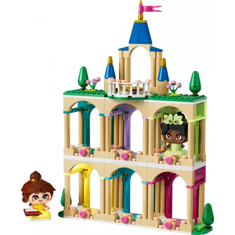 LEGO DISNEY 43291 Mini Belle i Tiana z Zamkiem