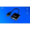 Savio Adapter HDMI-VGA AK-75