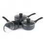Zestaw garnków Russell Hobbs Nightfall Stone 3-częściowy 16/18/20 cm nieprzywierający