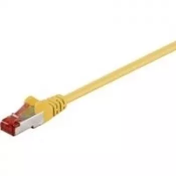 Kabel sieciowy Goobay 92453 Żółty 0.15 m Cat6 S/FTP