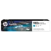 HP 982X High Yield Cyan Original PageWide Cartridge, Cyan, 1 szt., 16000 stron