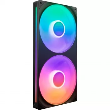 NZXT F280 RGB Core 140mm ARGB PWM 2-Pack Czarny