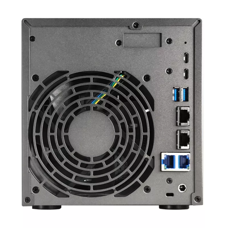 Asustor Lockerstor 4 Gen3 AS6804T 4-zatokowy NAS, AMD Ryzen V3C14, 16 GB DDR5 ECC, 2x 10GbE + 2x 5GbE