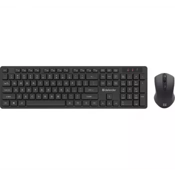 Bezprzewodowy zestaw klawiatura i mysz DEFENDER C-993 RF 45996 — połączenie RF, kompaktowy układ