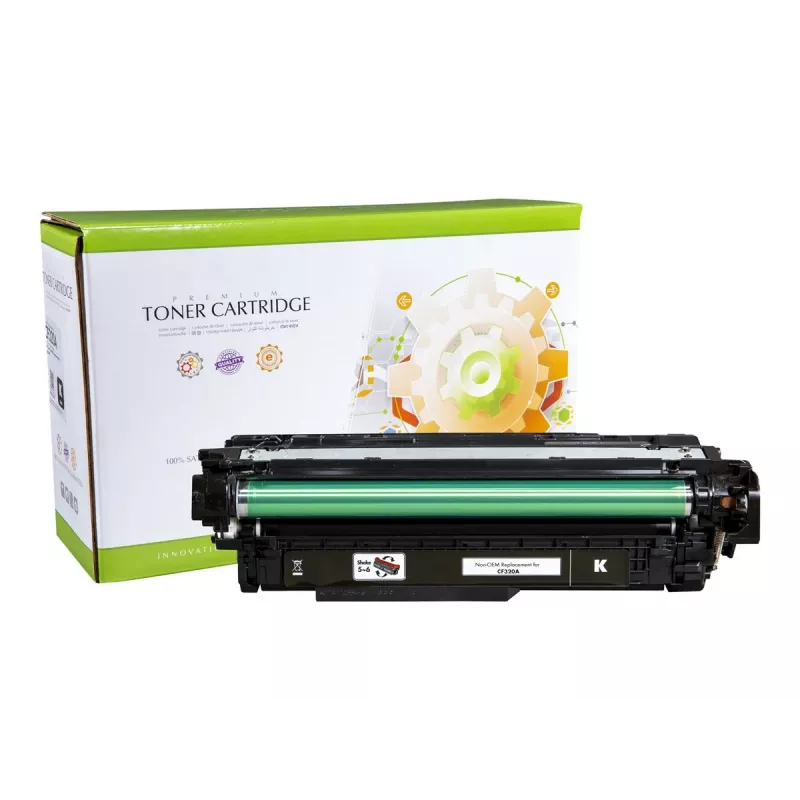 Kaseta z tonerem STATIC kompatybilna z HP CF320A czarna regenerowana 11 500 stron