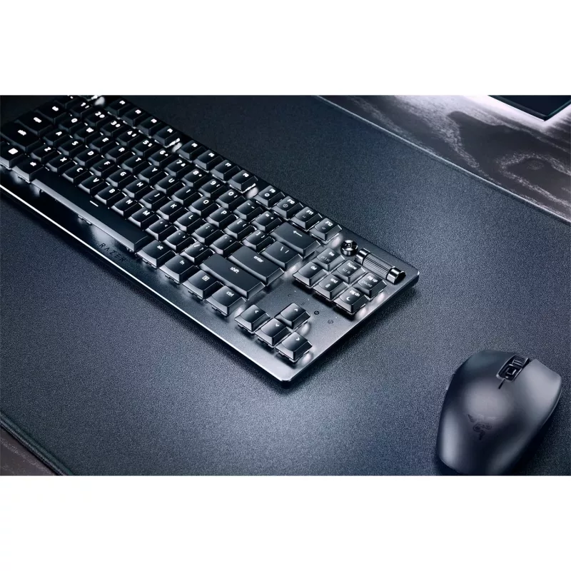 Klawiatura gamingowa Razer RZ03-04370400-R3G1 USB RF Wireless Bluetooth QWERTY niemiecka czarna