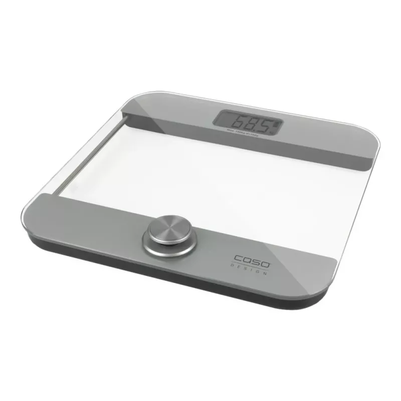 Elektroniczna waga osobista Caso Body Energy Ecostyle 03416 — maks. 180 kg, dokładność 100 g, biało-szara