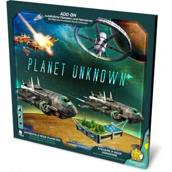 Planet Unknown - Neue Planeten & Konzerne, dodatek do gry planszowej