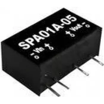 Zasilacz/przetwornica Mean Well SPA01A-05, wyjście 5 V DC, 0,2 A, 1 W, RoHS