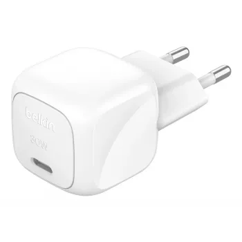 Belkin BoostCharge Ładowarka sieciowa do laptopa, smartfona, tabletu, biała, szybkie ładowanie, do użytku wewnątrz