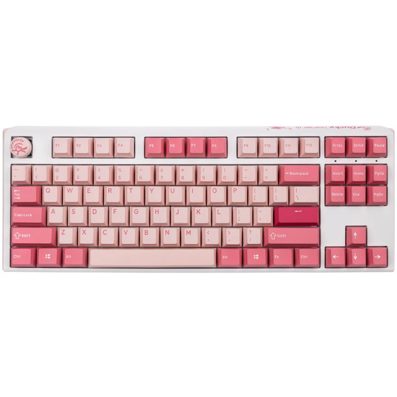 Klawiatura Ducky One 3 TKL Gaming USB QWERTY angielska różowa