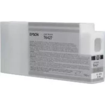 Epson T6427 Wkład z jasnoczarnym tuszem (150 ml), Standardowa wydajność, Jasnoczarny, Tusz pigmentowy, 150 ml, 1 szt.