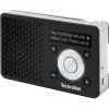 Przenośne radio TECHNISAT DIGITRADIO 1 A — DAB+/FM, wyświetlacz OLED, USB-C, słuchawki 3,5 mm, 1 W, czarny/srebrny