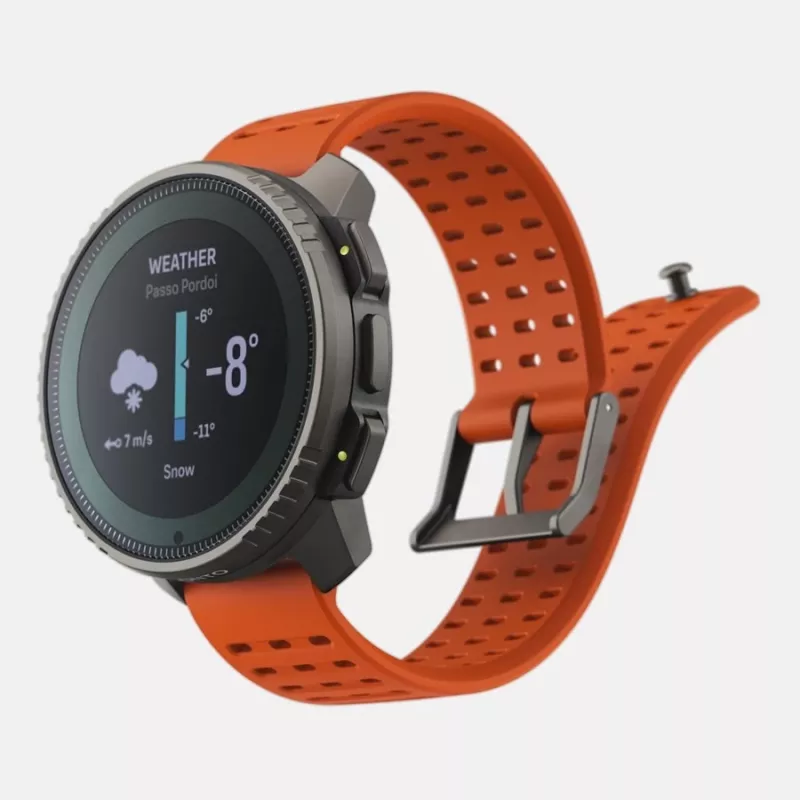Suunto Vertical 3,56 cm (1,4 inch) Dot-matrix 49 mm 280 x 280 pikseli Ekran dotykowy Czarny GPS (satelita)