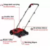 Wertykulator / aerator do trawy EINHELL GC‑SC 18/28 DS Li‑Solo — szerokość robocza 28 cm, zasilany bateriami (tylko narzędzie)
