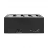 DeLOCK USB Type-C Docking Station for 4 x SATA HDD / SSD - HDD-Dockingstation Schächte: 4 - 2.5 / 3.5 gemeinsam genutzt (6,4 cm/8,9 cm gemeinsam genut