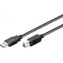 Wentronic 93655 Kabel USB Czarny