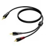Kabel stereo 3,5 mm jack męski na 2x RCA (Cinch) męski Procab 3 m