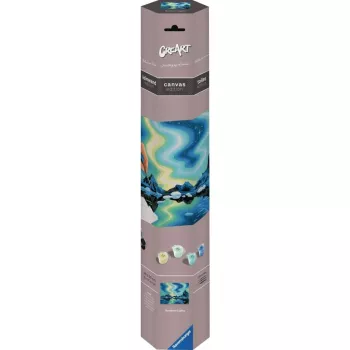 Zestaw do malowania Ravensburger CreArt Canvas Edition – Zorza polarna od Ravensburger (MPN 23907)