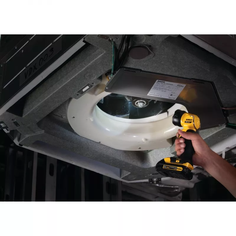 Dewalt 18V XR Li-Ion Cordless LED Pivot Torch - Bare Unit