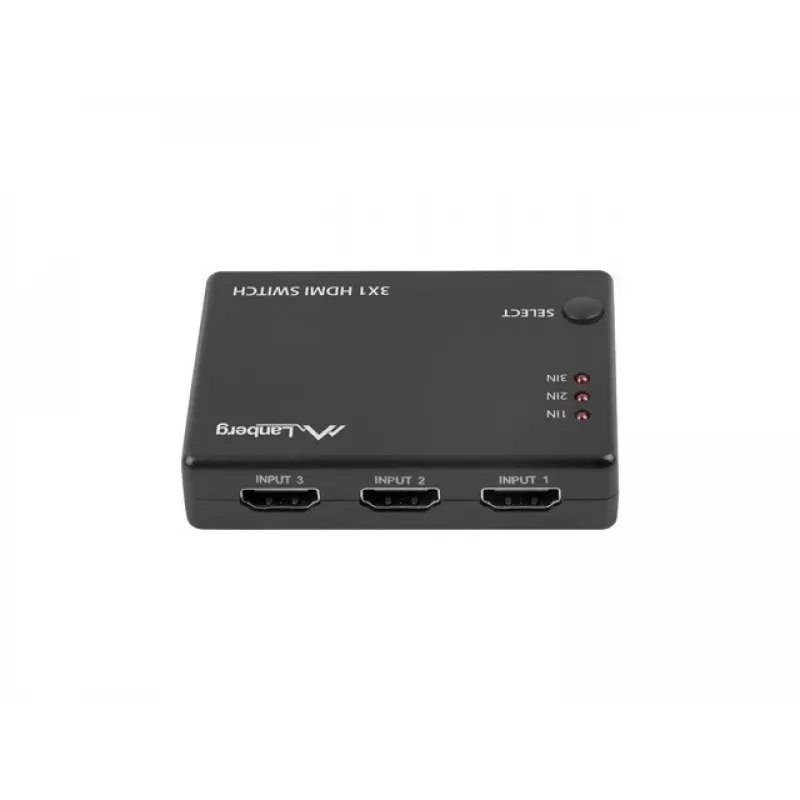 LANBERG PRZEŁĄCZNIK WIDEO 3X HDMI + PORT MICRO USB