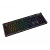 Mechaniczna klawiatura gamingowa MSI Strike Pro W Silent układ US podświetlenie RGB, przewodowa, dotykowe ciche przełączniki