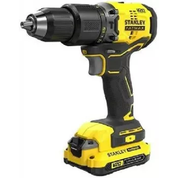 Wiertarko-wkrętarka bezszczotkowa 18V FATMAX V20 2x4,0 Ah z walizką