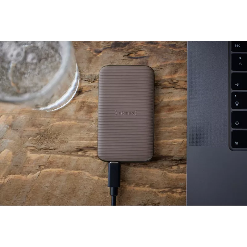 Dysk SSD Intenso 1 TB zewnętrzny USB Type-C 3.2 Gen 2 brązowy