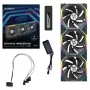 Lian Li UNI FAN SL-INF Wireless 120 mm wentylatory obudowy Reverse Blade ARGB, zestaw 3 szt., czarne