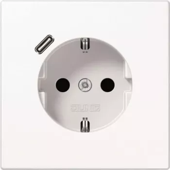 Gniazdko Schuko z USB LS1520-18CWW typ C (LS1520-18CWW)