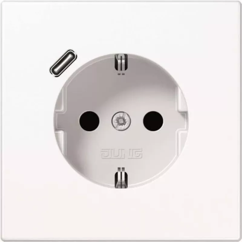 Gniazdko Schuko z USB LS1520-18CWW typ C (LS1520-18CWW)