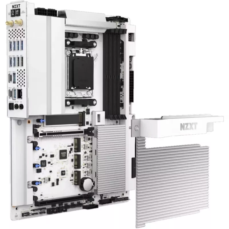 NZXT N9 X870E Biały AM5 DDR5 ATX Motherboard