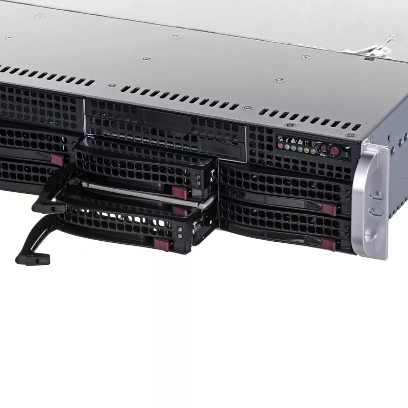 Obudowa serwerowa Supermicro 825TQC-R802LPB Rack Czarna